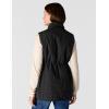 Carhartt womens Rain Defender Relaxed Fit Lightweight Insulated Mock-neck Vest(Black)