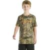 Carhartt Kid’s CA6156 Short-Sleeve Logo Tee – Boys(Camo/Brown)