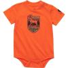 Carhartt Kid’s CA6500 Short-Sleeve Toolbelt Bodysuit – Boys(Exotic Orange Heather)