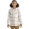 Carhartt Kid’s CE9157 Long-Sleeve Pocket Flannel Shirt – Girls(Pastel Purple)