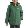 Carhartt Kid’s CP8582 Montana Insulated Hooded Jacket – Boys(Cilantro)