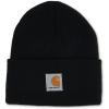 Carhartt Kids’ Watch Hat Knit Beanie(Caviar Black)