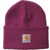 Carhartt Kids’ Watch Hat Knit Beanie(Plum Caspia (Youth))