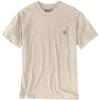 Carhartt Men’s 103296 Relaxed Fit Workwear Pocket T-Shirt(Beige)