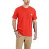 Carhartt Men’s 103296 Relaxed Fit Workwear Pocket T-Shirt(Currant Heather)