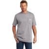Carhartt Men’s 103296 Relaxed Fit Workwear Pocket T-Shirt(Heather Grey)