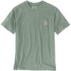 Carhartt Men’s 103296 Relaxed Fit Workwear Pocket T-Shirt(Jade Heather)