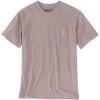 Carhartt Men’s 103296 Relaxed Fit Workwear Pocket T-Shirt(Mink)