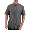 Carhartt Men’s 104369 Loose Fit Midweight Shirt(Black Chambray)