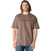 Carhartt Men’s Big Signature Logo Short Sleeve T-Shirt(Soft Sepia)