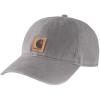 Carhartt Men’s Cotton Canvas Cap(Asphalt)