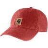 Carhartt Men’s Cotton Canvas Cap(Chili Pepper)
