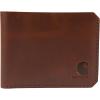 Carhartt Men’s Craftsman Leather Wallets, Available in Multiple Styles and Colors(Brown (Bifold))