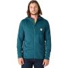 Carhartt Men’s Force Relaxed Fit Full-Zip Long-Sleeve Hooded T-Shirt(Greenstone)