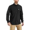 Carhartt Men’s Force Relaxed Fit Lightweight Long- Sleeve Shirt(Black)