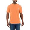 Carhartt Men’s Force Relaxed Fit Midweight Short-Sleeve Pocket T-Shirt(Ginger Spice)