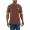 Carhartt Men’s Force Relaxed Fit Midweight Short-Sleeve Pocket T-Shirt(Mocha Heather)