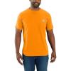 Carhartt Men’s Force Relaxed Fit Midweight Short-Sleeve Pocket T-Shirt(Oriole)