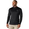 Carhartt Men’s Force Sun Defender™ Lightweight Long-Sleeve Hooded Logo Graphic T-Shirt(Black)