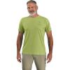 Carhartt Men’s Force Sun Defender Lightweight Short-Sleeve Logo Graphic T-Shirt(Algae Green)