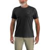 Carhartt Men’s Force Sun Defender Lightweight Short-Sleeve Logo Graphic T-Shirt(Black)