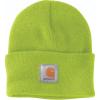 Carhartt Men’s Knit Cuffed Beanie(Brite Lime)