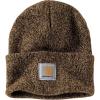 Carhartt Men’s Knit Cuffed Beanie(Dark Brown/Sandstone)