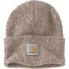 Carhartt Men’s Knit Cuffed Beanie(Sepia/Light Taupe)