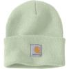 Carhartt Men’s Knit Cuffed Beanie(Tender Greens)