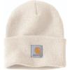 Carhartt Men’s Knit Cuffed Beanie(Winter White)