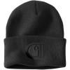 Carhartt Men’s Knit Cuffed C Patch Beanie(Black)