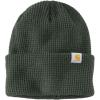 Carhartt Men’s Knit Waffle Beanie(Forestry Green)