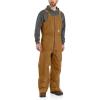 Carhartt Men’s Loose Fit Firm Duck Insulated Biberall(Carhartt Brown)