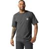 Carhartt Men’s Loose Fit Heavyweight Short-Sleeve Pocket T-Shirt(Carbon Heather)
