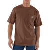 Carhartt Men’s Loose Fit Heavyweight Short-Sleeve Pocket T-Shirt(Mocha Heather)