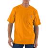 Carhartt Men’s Loose Fit Heavyweight Short-Sleeve Pocket T-Shirt(Rust Heather)