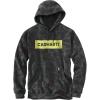 Carhartt Men’s Loose Fit Midweight Camo Graphic Sweatshirt(Shadow Signature Camo)