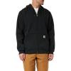 Carhartt Men’s Loose Fit Midweight Full-Zip Sweatshirt(Black)