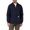 Carhartt Men’s Loose Fit Midweight Full-Zip Sweatshirt(Navy)