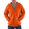 Carhartt Men’s Loose Fit Midweight Full-Zip Sweatshirt(Orange)