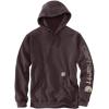 Carhartt Men’s Loose Fit Midweight Logo Sleeve Graphic Sweatshirt(Dark Sepia)
