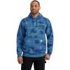 Carhartt Men’s Loose Fit Midweight Watercolor Camo Graphic Sweatshirt(Horizon Blue/Greenstone Cloud Camo)