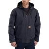 Carhartt Men’s Loose Fit Washed Duck Insulated Active Jacket(Navy)