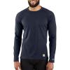 Carhartt Men’s MBL113 Base Force® Midweight Base Layer Classic Crew(Navy)
