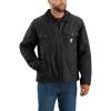 Carhartt Mens Montana Rugged Flex® Duck Relaxed Fit Insulated Jacket(Black)