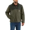 Carhartt Mens Montana Rugged Flex® Duck Relaxed Fit Insulated Jacket(Moss/Olive)
