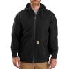 Carhartt Men’s Rain Defender Loose Fit Midweight Thermal-Lined Full-Zip Sweatshirt(Black)