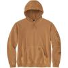 Carhartt Men’s Relaxed Fit Midweight Garment Dyed French Terry Graphic Sweatshirt(Carhartt Brown)