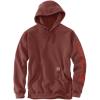 Carhartt Men’s Relaxed Fit Midweight Garment Dyed French Terry Graphic Sweatshirt(Dark Spice Red)