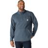 Carhartt Men’s Relaxed Fit Midweight Quarter-Zip Pocket Sweater Fleece(Faded Navy)